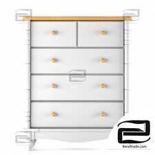 TIMBERICA Chest of drawers