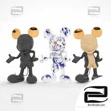 Mickey mouse Sculptures