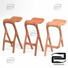 Wooden bar chair chairs