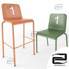 Chairs NUMBER Chair By iSimar