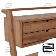 Modern Console Table_TV Stand and Drawers