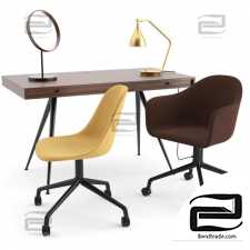 Office furniture by Norr11, MENU