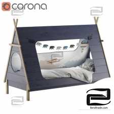 Children's bed Bln Kids Tipi