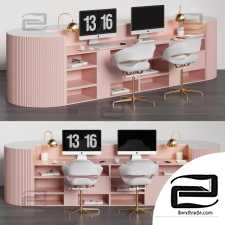 Office furniture reception table