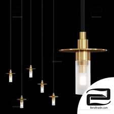 Pendant lamp RH RENNES PENDANT Brass