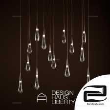 Hanging lamp TEARDROP by Design Haus Liberty