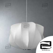 Hanging lamp Criss cross propeller bubble