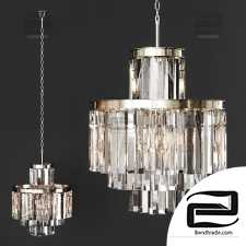 Pendant Lamp Restoration Hardware 1920S ODEON CLEAR GLASS