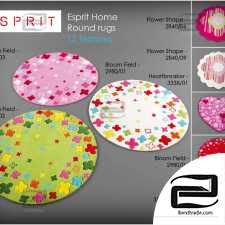 Esprit round rug carpets