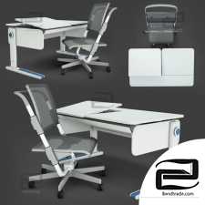 Office furniture Function ergonomic desks and chairs