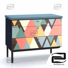 Cabinets, dressers Geometric Pattern Dresser