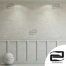 Material Stone Decorative plaster with molding 188