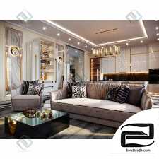 GoT (Gold of Time) luxury living room