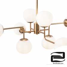 Erich MOD221-PL-08-G chandelier 3D Model id 7811