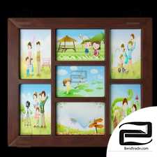 Opening Collage Hanging Picture Frame