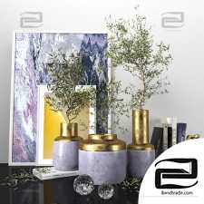 Decorative set Plant collection