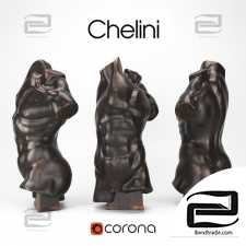 Sculptures by CHELINI Art.241 torso