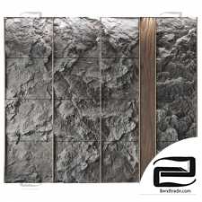 Stone wall panel 87