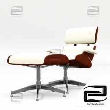 Eames lounge chair and ottoman