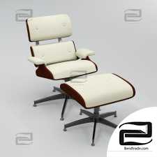 Eames lounge chair and ottoman