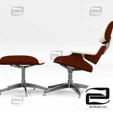 Eames lounge chair and ottoman