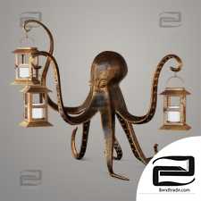 Aardvark Octopus Candlestick