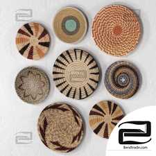 Set of African baskets 58