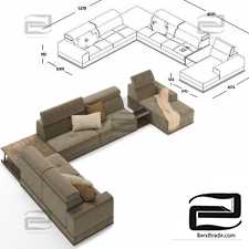 Sofa Lazzoni Met