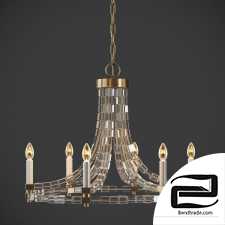 GRAMERCY HOME - MIRAYN CHANDELIER CH114-6-BRS