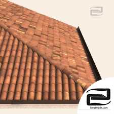 Roof made of Italian tiles 04