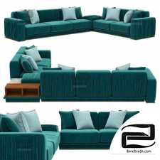 Sofas CORTE ZARI HERBIN PLISSE