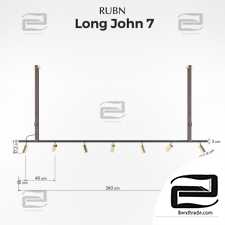 Pendant lamp RUBN Long John