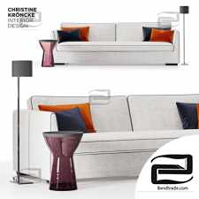 Sofas Gatsby Style by Christine Kroencke