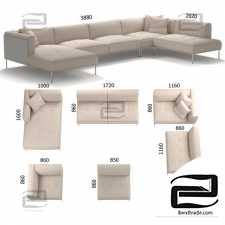 Sofas Living Divani ROD Sectional