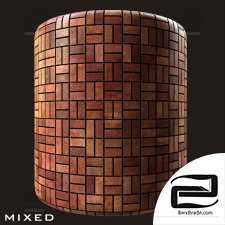 red rustic american brick 04