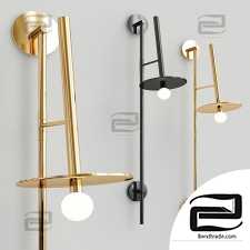 Nodes Large Pivot Wall Sconce