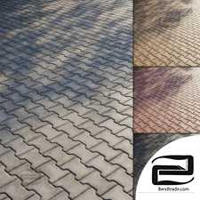 Concrete paving slabs 02