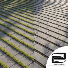 Eco paving paving stones