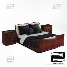 Ralph Lauren Modern Metropolis Channeled Queen Beds