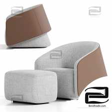 ROUND armchair - bino home