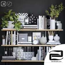 Black and white decor set 5