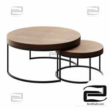 Malcolm Round Nesting Tables