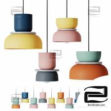 Macri colorful modern pendants (4 Models + 10 Materials)