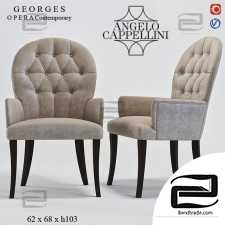 Angelo Cappellini GEORGES Contemporary Chairs