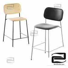 HAY Soft Edge P10 Bar Stool