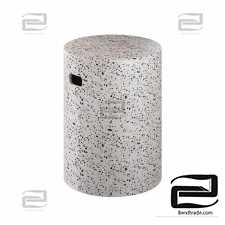 Jenell Terrazzo La Forma Coffee Table In Four Versions