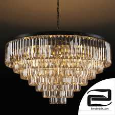 GRAMERCY HOME - ADAMANT 7 RING CHANDELIER CH015-33-ABG