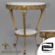 Feuillage Bronze d'art Tables