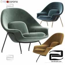 Knoll Saarinen Womb Chairs