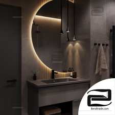 Bathroom Italon 3d scene interior